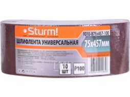 Набор шлифлент Sturm! 9010-B75x457-100