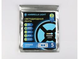 Светодиодная лента Ambrella 2835 60Led 4.8W 6500K / GS1003