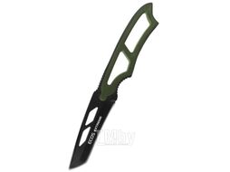 Нож туристический ECOS EX-SW-B01G / 325123 (зеленый, со свистком)