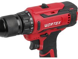 Аккум. дрель-шуруповерт WORTEX BD 1820-1 Li в чем. ALL1 (18.0 В, 2 акк., 2.0 А/ч Li-Ion, 2 скор., 30 Нм, шурупы до 8 мм)