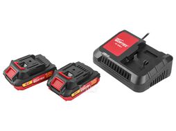 Аккум. дрель-шуруповерт WORTEX BD 1820-1 Li в чем. ALL1 (18.0 В, 2 акк., 2.0 А/ч Li-Ion, 2 скор., 30 Нм, шурупы до 8 мм)