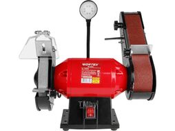 Станок точильно-шлифовальный WORTEX BG 1535 L в кор. (250 Вт, 2950 об/мин, лента 685х50 мм, круг 150х20х12,7 мм)