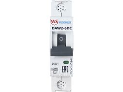 Автоматический выключатель DAW2-6DC 1P 16A х-ка C 6kA 250В DC (R) Wilderness DAW2-6DC-1-C016