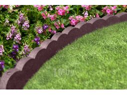 Бордюр садовый Multy Home Flexi Curve Scalloped EU5000001 (коричневый)