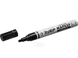 Маркер-краска МК-750 черный, круглый наконечник, Зубр 06325-2