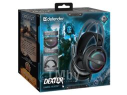 Наушники-гарнитура Defender Dexter RGB / 64595