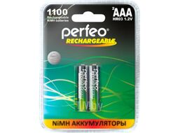 Комплект аккумуляторов Perfeo PF AAA1100/2BL PL