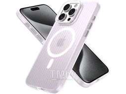 Задняя накладка CASE Translucent Strip Apple iPhone 15 Pro Max белый