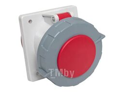 Розетка стационарная внутренняя угловая YHT 4352 3Р+РЕ+N 63А 380В IP67 КС 74314