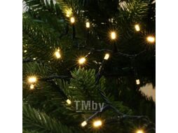 Гирлянда светодиодная "НИТЬ ОРИОНА" 10м, 15W, 240 LED, пост. свеч. 3000K, черн. пр., 220-240В, IP65 КС 955125