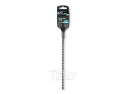 Бур по бетону SDS-plus Optima 6х260/200 мм, напайка с центром, 2 спирали METALLICA 904091