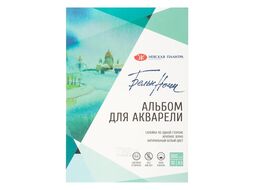 Альбом для рисования акварелью A3 10 л. "Белые ночи" на склейке, 100% хлопок, 300 г/м2, крупное зерно Невская Палитра 79451453