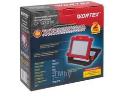 Аккум. прожектор Wortex CF 1030 M ALL1 SOLO 18 В, 1000-3000 лм, 3 режима (6500 К, 130 град - угол, вес 1.1 кг)