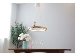 Светильник светодиодный подвесной Астерия MMD-LED D259-1-24W, 4000K, дерево, Home Light D259-1