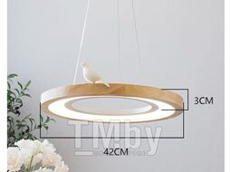 Светильник светодиодный подвесной Астерия MMD-LED D259-1-24W, 4000K, дерево, Home Light D259-1