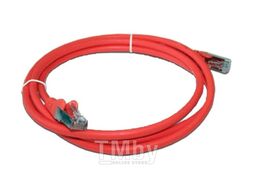 Патч-корд LSZH UTP кат.6, с заливными колпачками, 1.0 м, оранжевый Lanmaster LAN6-45-45-1.0-LSZH