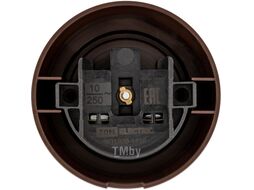 Розетка TDM Виви SQ1820-1416 (коричневая)