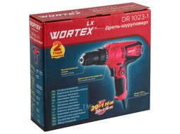 Дрель-шуруповерт WORTEX LX DR 1023-1 в кор. (280 Вт, патрон БЗП, 28 Нм, шурупы до 6 мм)