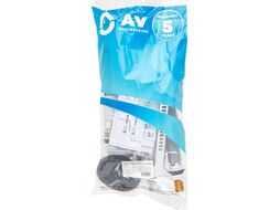 Арматура водосливная с нижней подачей, AV Engineering (Латунь) AVE129700BL