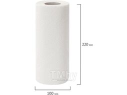 Бумажные полотенца Любаша Eco 2х слойные / 114743 (8рул)