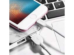 Кабель Hoco X20 USB (m)-Lightning (1м, белый)