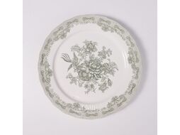 Блюдо AksHome Blossom d21.5x2.7см (керамика/зеленый)