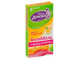 Антимоль Прошка Домовой Пластина Цитрус (8шт)