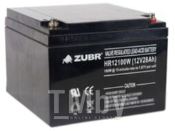 Аккумуляторная батарея Zubr HR12100W 12V28Ah
