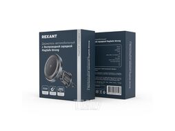 Держатель телефона с беспроводной зарядкой MagSafe Strong 15Вт REXANT 40-0611