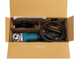 Углошлифмашина (850 Вт / 125 мм / Регул. об / Плав. пуск / Коробка) MAKITA GA5100