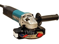 Углошлифмашина (850 Вт / 125 мм / Регул. об / Плав. пуск / Коробка) MAKITA GA5100