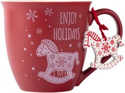 Кружка SIJ Winter Mug NC2415 (с подвеской)
