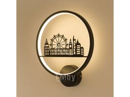 Светильник светодиодный настенный Астерия MMD-LED C070-5-14W, 4000K, черный, Home Light C070-5-B