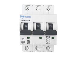 Автоматический выключатель DAW2-10 3P 100A х-ка D 10kA (R) Wilderness DAW2-10-3-D100