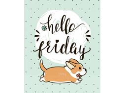 Записная книжка Malamalama Hello Friday Блокнот позитивного настроения / 4627131689483