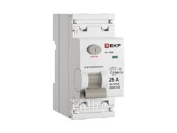 Выключатель дифференциального тока ВДТ ВД-100N 2P 25А 10мА A эл-мех 6кА PROXIMA EKF E1026MA2510