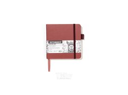 Скетчбук 12*12 см, 140 г/м2, 80 л., красный винтаж Sketchmarker 25604002SM
