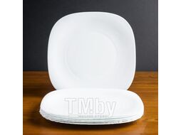 Тарелка столовая обеденная Bormioli Rocco Parma 20х20 см / 4.98880-1 (белый)