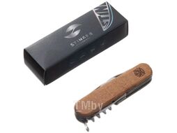 Нож швейцарский STINGER FK-K5019-8P (дерево)