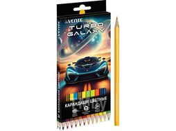 Карандаши 24цв "Turbo Galaxy" 2М, шестигранные, в к deVente 5024620