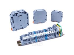 Клемма проходная FJ5N BU/6х42х47мм, 41A, 800V, винтовая, 2 присоед., 4(max 6)мм2, синяя (R) BLOX BX336080