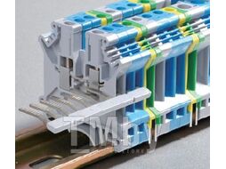 Клемма проходная FJ5N BU/6х42х47мм, 41A, 800V, винтовая, 2 присоед., 4(max 6)мм2, синяя (R) BLOX BX336080