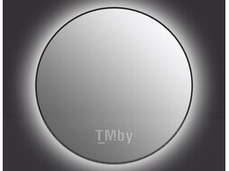 Зеркало Cersanit Eclipse Smart 100x100 / 64149 (с подсветкой, черная рамка)