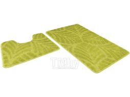 Набор ковриков для ванной и туалета Shahintex Актив Icarpet 001 60x100/60x50 / 836130 (салатный 58)