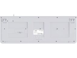 Клавиатура Acer OKW400 USB Multimedia / ZL.KBDEE.01B (белый)