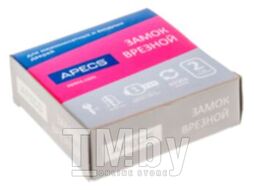 Замок врезной Apecs 90-K-CR