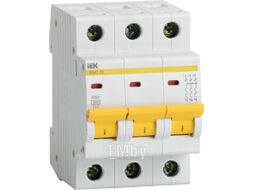 Выключатель автоматический IEK ВА 47-29 16А 3п 4.5кА С