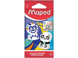 Набор ластиков "Ergo Fun" 2 шт., ассорти Maped 119002