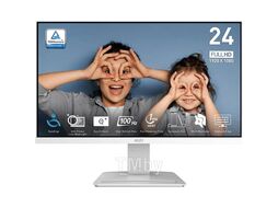 Монитор 23.8" MSI Pro MP2412W, 1920x1080, VA, 100Hz (DP, HDMI) (9S6-3BA9CH-072)