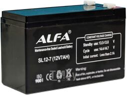 Аккумуляторная батарея ALFA battery SL12-7 (12V-7Ah)